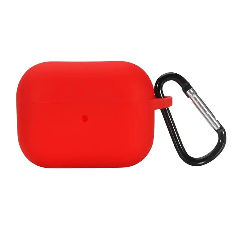 Image of ColorCase Front & Back Full Protection Silicon Case Cover for Boat Airdopes Alpha - (Red) (Airpods Not Included)