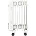 Comfort Zone Electric Oil-Filled Radiant Radiator Space Heater, Never Refill, Adjustable Thermostat, Tip-Over Switch & Overheat Protection System, Ideal for Home, Bedroom, & Office, 1,200W, CZ7007J