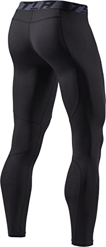 Tsla YUP53 Men'S Thermal Compression Pants, Athletic Sports Leggings & Running Tights, Wintergear Base Layer Bottoms thumb #8