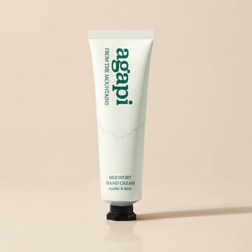 Image of Mugwort Hand Cream, Deep Moisturising, Cream Form, with Mugwort, for Soft and Smooth Hands, 40g