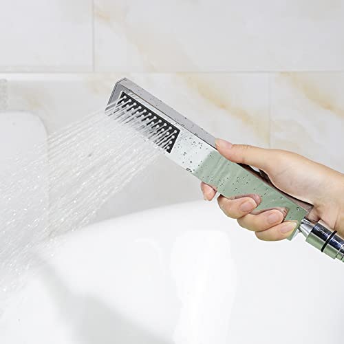 Mitigeur de bain 3 trous montage sur pont avec douche à main intégrée - 3