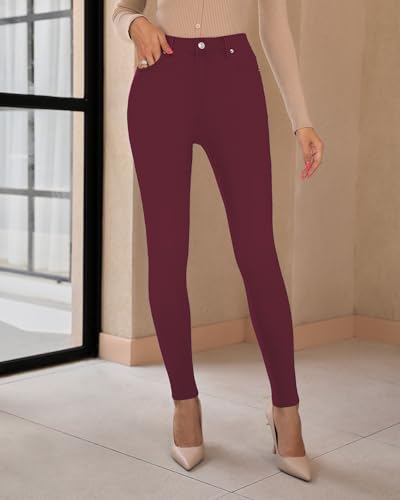Image of GRAPENT Skinny Jeans for Women High Waist Stretchy Classic High Rise Slimming Jeggings Denim Trousers Pants