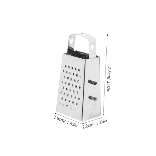 Rallador de queso mini 6 piezas acero inoxidable miniatura 2