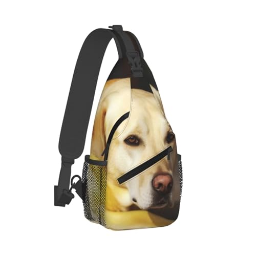 Bolso Cruzado Yellow Dog para Senderismo Unisex miniatura 2