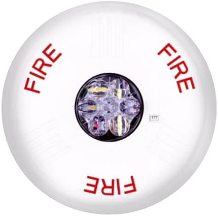 Wheelock ELSTWC - White LED Strobe Wall & Ceiling Mount Fire Safety Light