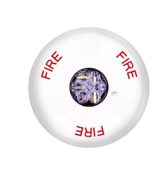 Wheelock ELSTWC - White LED Strobe Wall & Ceiling Mount Fire Safety Light