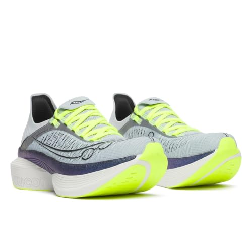 Image of Saucony Unisex Endorphin Elite 2 Running Shoe, Airy /Nightsky, 8.5