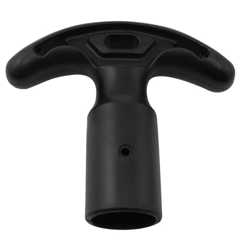 LQ Industrial Black Universal Oar Handle 28mm Tube Diameter Water Sports Equipment Plastic Rowing Accessories...