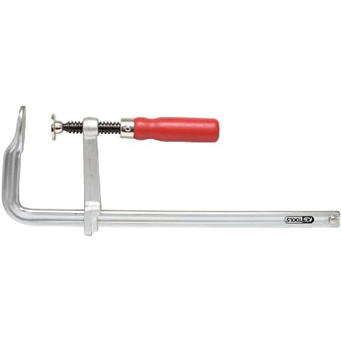 KS Tools Cast Iron Screw Clamp 80x160mm Cover