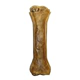 Kauknochen Hirsch pur, 1 x 17 cm | natürliche Kauartikel für Hunde | Monoprotein | Zahnpflege & Beschäftigung | Zutaten aus der EU | ohne Zusatzstoffe | hypoallergen | für Allergiker | 100% Hirsch