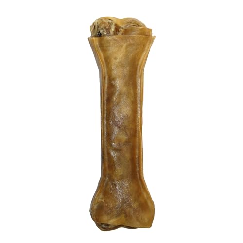 Kauknochen Hirsch pur, 1 x 17 cm | natürliche Kauartikel für Hunde | Monoprotein | Zahnpflege & Beschäftigung | Zutaten aus der EU | ohne Zusatzstoffe | hypoallergen | für Allergiker | 100% Hirsch
