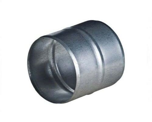 Metal Duct Hose Connector - Adaptor Pipe - Coupler Aluminium Tube Joiner Joint. (Ø 130mm)
