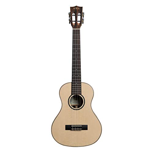 Kala KA-ASZCT-ST – Epicéa et Ziricote massifs – Ukulélé tenor (+ étui) - Les Beatles, Paul McCartney, John Lennon, RIngo Starr, George Harrison Kala KA-ASZCT-ST – Epicéa et Ziricote massifs - Ukulélé tenor (+ étui)