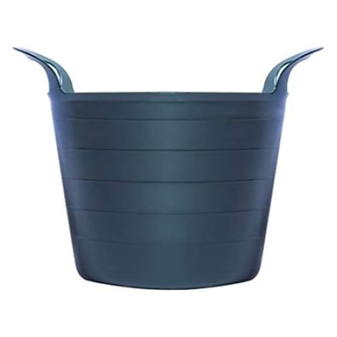 Smart Choice Green Plastic 7Lt Flexi Flexible Garden Tub Bucket (1) Cover