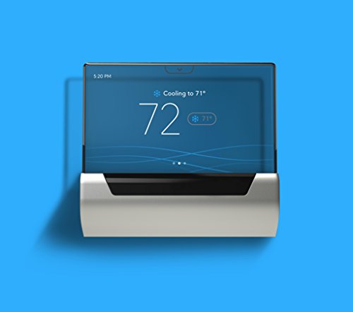 GLAS Smart Thermostat by Johnson Controls, Translucent OLED Touchscreen, Wi-Fi, Mobile App, Works with Amazon Alexa