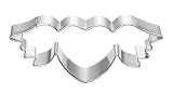 ZDYWY Mini Heart with Angel Wings Shaped Cookie Cutter