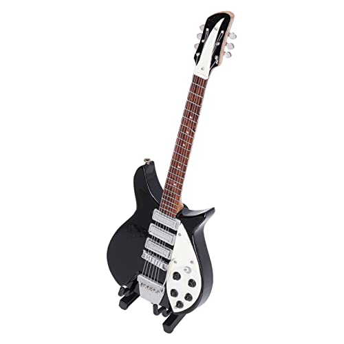 Modèle de Guitare Miniature, Forme de Guitare électrique Modèle de Guitare électrique Exquis pour la décoration de - Les Beatles, Paul McCartney, John Lennon, RIngo Starr, George Harrison Modèle de Guitare Miniature, Forme de Guitare électrique Modèle de Guitare électrique Exquis pour la décoration de