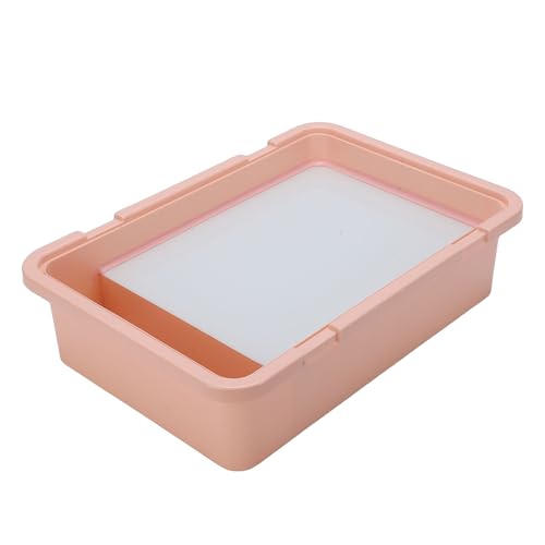 FAUOSWUK Caja de Luz para Pintura de, Mesa de Luz Sensorial LED con Brillo Ajustable de 10 Niveles y Temperatura de 3 Colores, para Manualidades Infantiles y Actividades Educativas