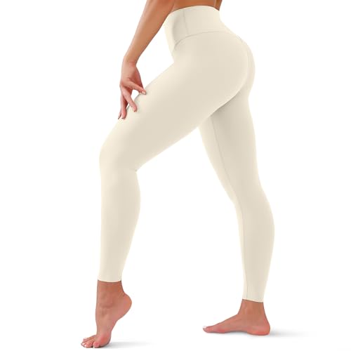 Cream Leggings for Women