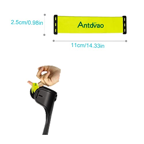 Antdvao Comfortable Grip and Wear-Resistant, Non-Slip Crutch Elasticated Cuff,Replacement to Prevent The Cane from Falling Off, Slung Over The Cane for Added Convenien