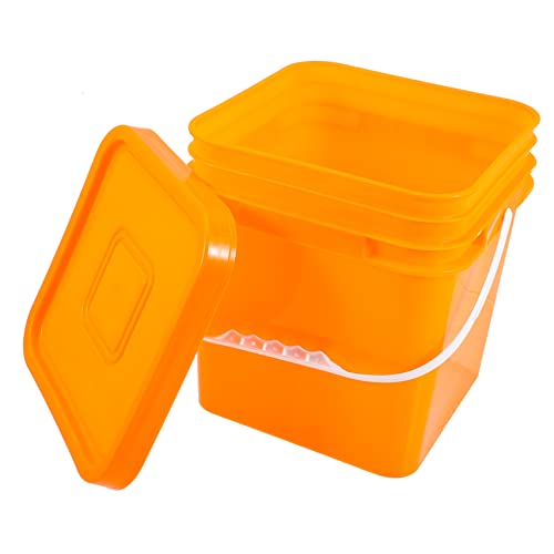 YOSADIER ���v���X�`�b�N�������h���[�z���_�[�Ǝ��[�o�P�c10l �W�t���n���h���t�����ܗe�� �����p���p�r�ۊǃ{�b�N�X ���󎺌��������p�ƒ�p�e��