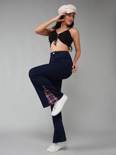 Image of Dolce Crudo High Rise Bootcut Jeans for Women