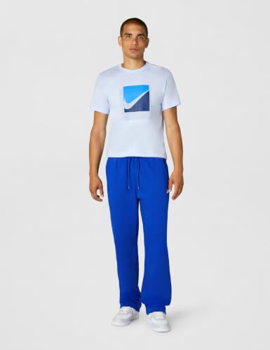 Image of Nike Men's Club Open Hem Brushed Fleece Pants
