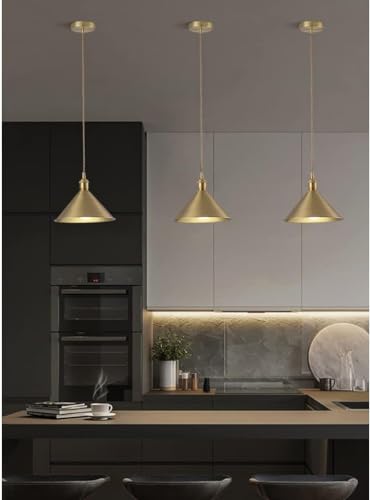 Lampe suspendue LED cuivre E27 pour sublimer un plafond de salon