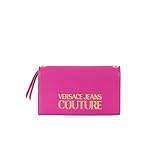 versace metal jeans perfume VERSACE Jeans Couture Versace D WALLET LOGO METAL+CADENA, Rosa, Talla única