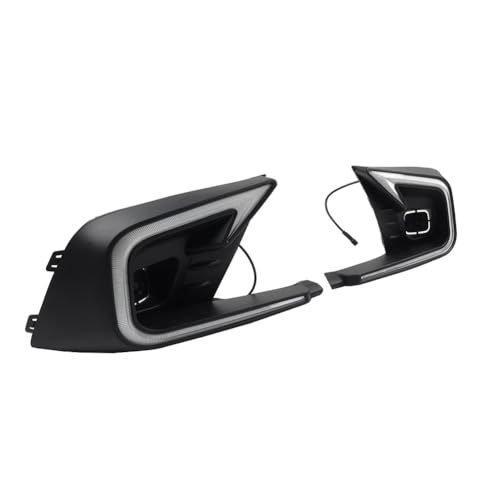 Cnfang4 1 Pair Turn Signal Daytime Running Lights Fog Lamp ABS for HONDA Civic Sedan & Hatchback Models 2022-2024