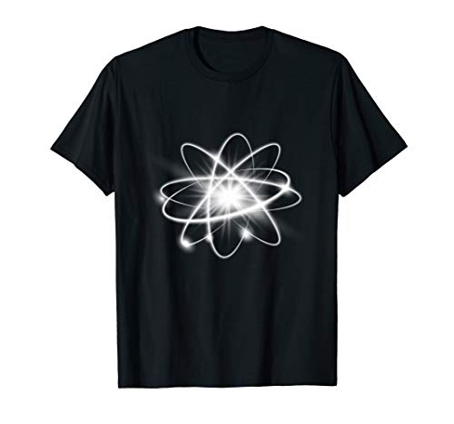 Atom T-Shirt Physics Teacher Cool Science Tech Quantum Tee