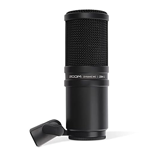 Microfone Zoom Dinâmico Super Cardioide Zdm-1 Podcast