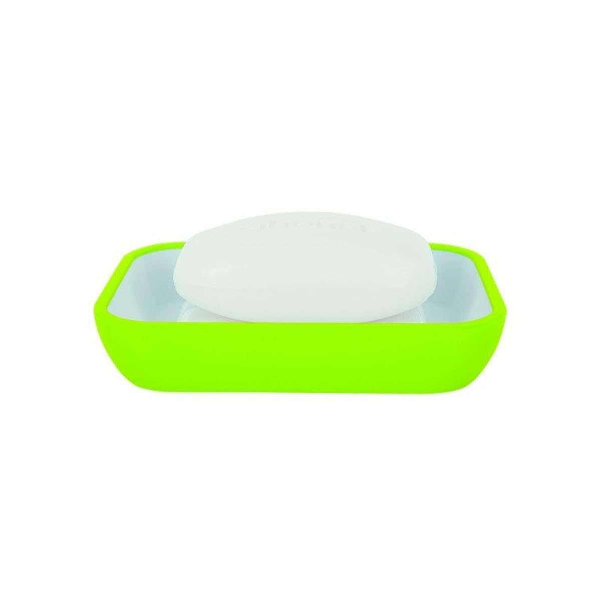 Spirella Polystyrene Cocco Soap Dish, Kiwi
