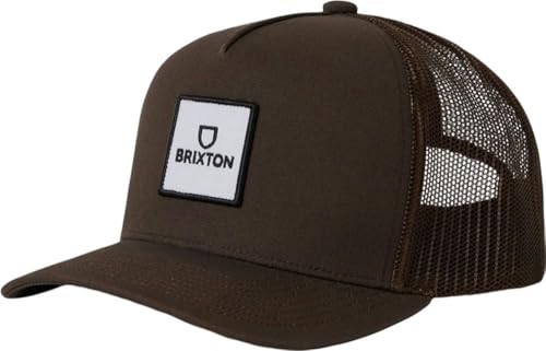 [ブリクストン] メッシュキャッップ 帽子 ALPHA BLOCK X C MP MESH CAP 10867 BRBRN 日本代理店正規品