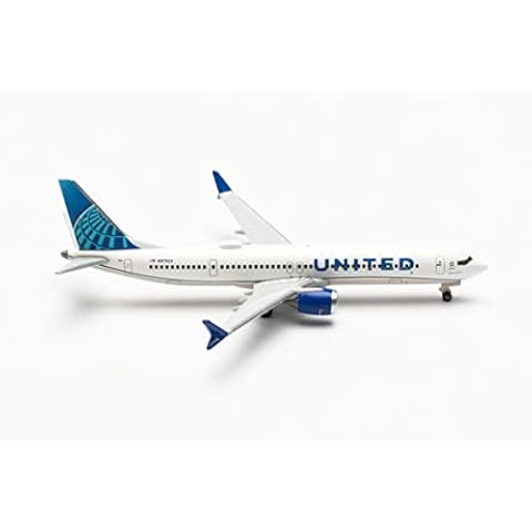 Herpa United 737MAX9 1/500 HE536691 Cover