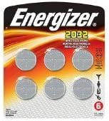 Energizer Lithium Batteries 2032 - 6 pack by Energizer