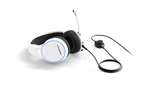 SteelSeries-Arctis-5-Auriculares-De-Juego-Iluminados-Por-Rgb-Dts-Headphone-X-V20-Surround-Para-Pc-Y-PlayStation-4-Blanco