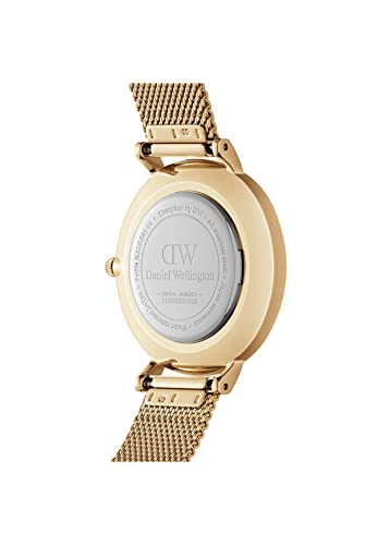 Daniel Wellington Analog Women's Watch (Gold Dial Gold Colored Strap) - Image 5