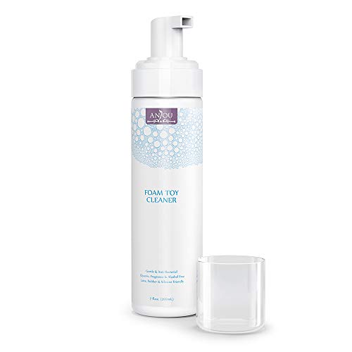 Anjou Toy Cleaner, 7 oz All Purpose Upgraded Formula Foamy Bottle, Fragrance-Free, Water Based, Paraben-Free, Effective for Toy, Car Seat