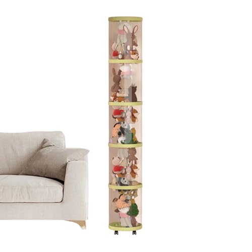 Rangement animaux en peluche vertical pour résoudre le désordre