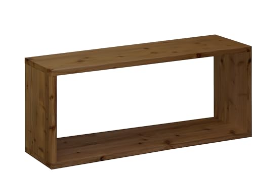 WOODPRO ロの字 四角 ラック 幅89cm 高さ38cm 奥行20cm マロン色 国産杉 板厚2.4cm オープンラック 車中泊 隙間埋め 段差解消 横幅と高さは1cm単位でオーダー可 受注生産