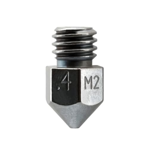 Micro Swiss MK8 Buse M2 en acier trempé haute vitesse (0,4 mm)