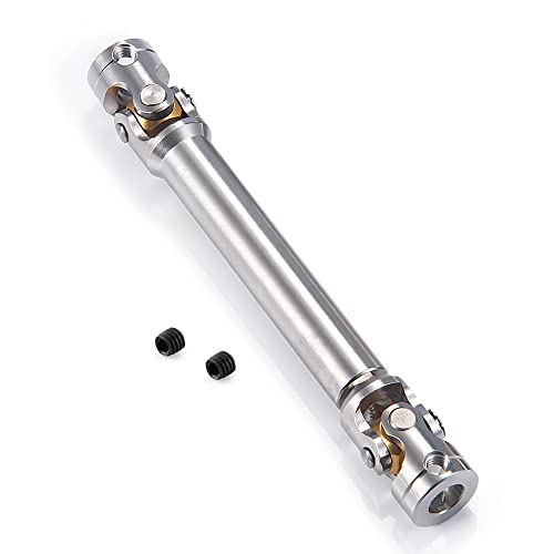 RC-Hub 1Pcs RC Driveshafts Metal Drive Shaft 45-50/47-57/55-67/60-80mm for 1:14 Tamiya Trailer Tractor Truck RC Crawler Car (135mm-175mm)