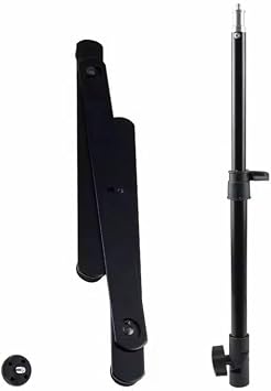 10 Overhead Ring Light & Üstten Çekim Standı | 30–45 cm Ayarlanabilir Yükseklik | 45–90° Eğilebilir Gövde | USB Güçlü, Telefon Tutucu Dahil