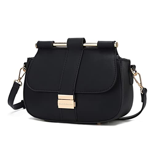 MKF Collection Crossbody Bag for Women, Vegan Leather Shoulder Bags Fashion Handbag Purse by Mia K