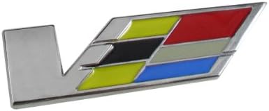 metal Auto V Series for SRX CTS-V STS-V ATS-V XLR-V side wing Emblem Badge Sticker