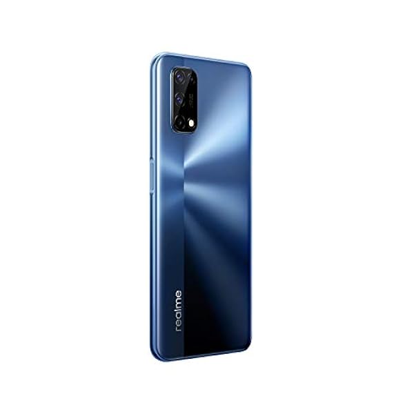 realme 7 5g Smartphone Libre, 6.5" Pantalla Android Teléfono Móvil, 48MP 16MP Cámara cuádruple, 5000mAh Batería, Carga Dart de 30 W, Dual SIM, NFC, 6 128 GB, Azul, Plata