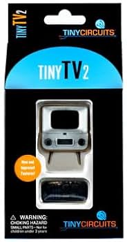 Amazon | TinyCircuits TinyTV 2 (ブラウン) 世界最小級レトロ