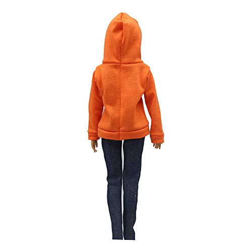 Hinleise Vestiti pullover con cappuccio per 29 cm