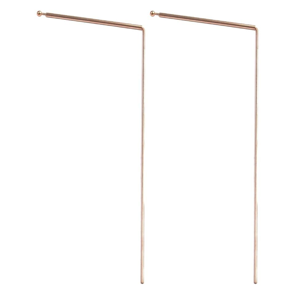 DREAWOO Unlock Hidden Wonders with 2X Copper Probing Rods Durable & Easy to Carry